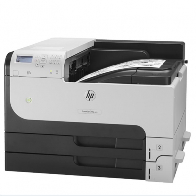 惠普(HP) LaserJet Enterprise 700 M712dn 黑白激光打印機 有線網(wǎng)絡(luò)打印 手動雙面打印 A3幅面 灰色 LaserJet Enterprise 700 M712dn